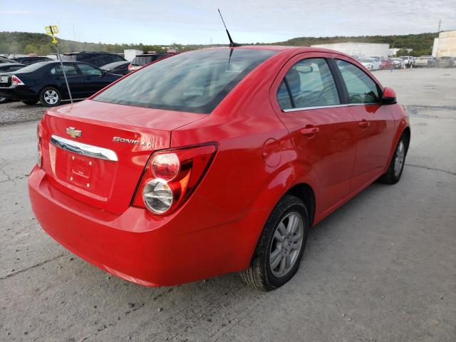 Photo 4 from auction – 2014 CHEVROLET SONIC LT with VIN 1G1JC5SH2E4199606