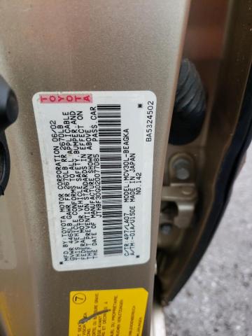 Photo 10 from auction – 2002 LEXUS ES 300 with VIN JTHBF30G020077085