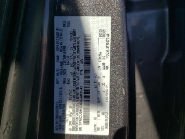 Photo 10 from auction – 2013 FORD ESCAPE SEL with VIN 1FMCU0HX3DUA81542