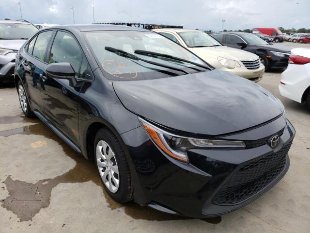 TOYOTA COROLLA LE 2022 with VIN JTDEPMAE9NJ190336 - Photo from auction