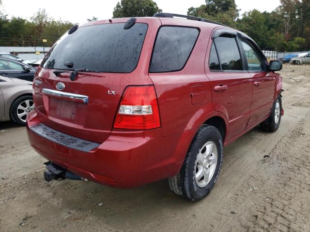 Photo 4 from auction – 2008 KIA SORENTO EX with VIN KNDJD735885790185