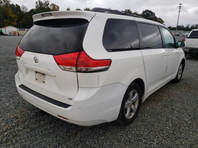 Photo 4 from auction – 2011 TOYOTA SIENNA LE with VIN 5TDKK3DC8BS124588
