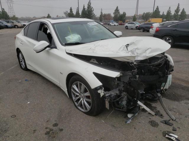INFINITI Q50 PREMIU 2017 with VIN JN1EV7AR0HM831180 - Photo from auction