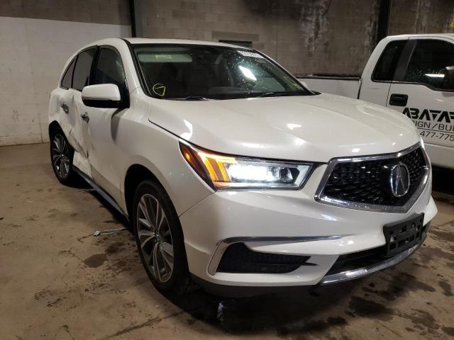 ACURA MDX TECHNO 2017 with VIN 5FRYD4H71HB002609 - Photo from auction