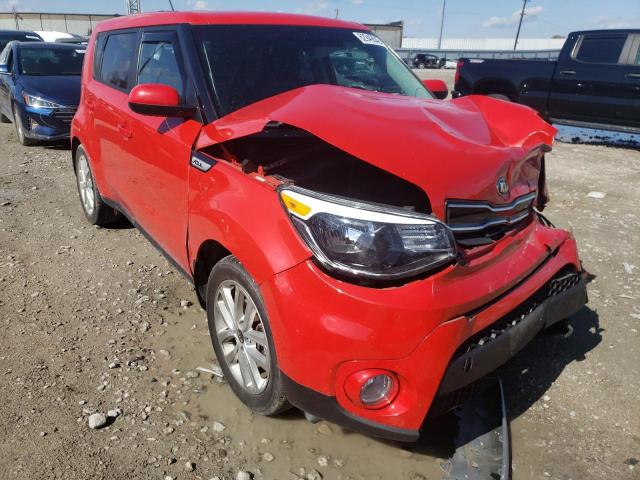 KIA SOUL + 2017 with VIN KNDJP3A5XH7465089 - Photo from auction