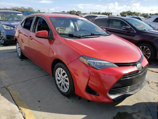 TOYOTA COROLLA L 2018 with VIN 5YFBURHEXJP765354 - Photo from auction