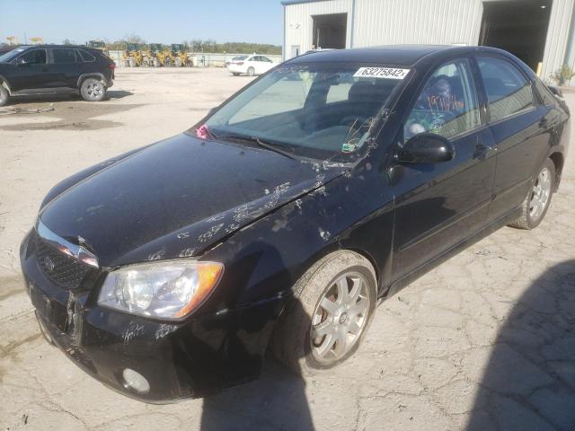 Photo 2 from auction – 2005 KIA SPECTRA LX with VIN KNAFE121355190522