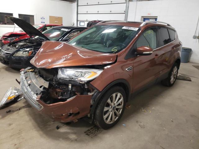 Photo 2 from auction – 2017 FORD ESCAPE TIT with VIN 1FMCU9J91HUB54574
