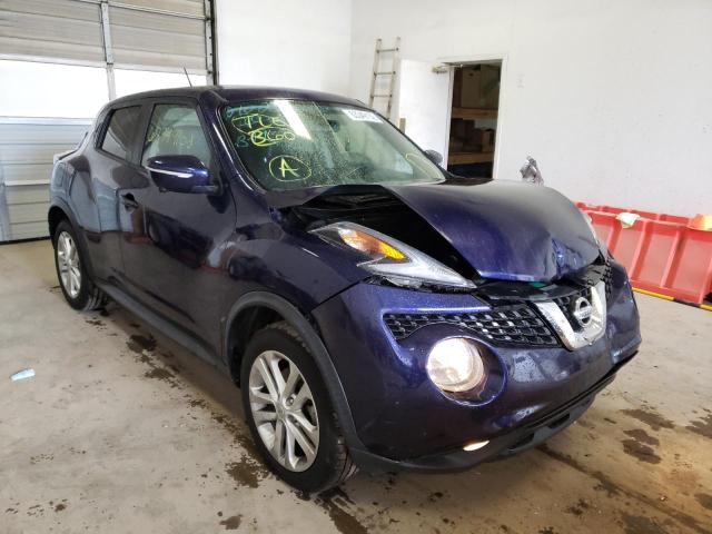 NISSAN JUKE S 2015 with VIN JN8AF5MR8FT505398 - Photo from auction
