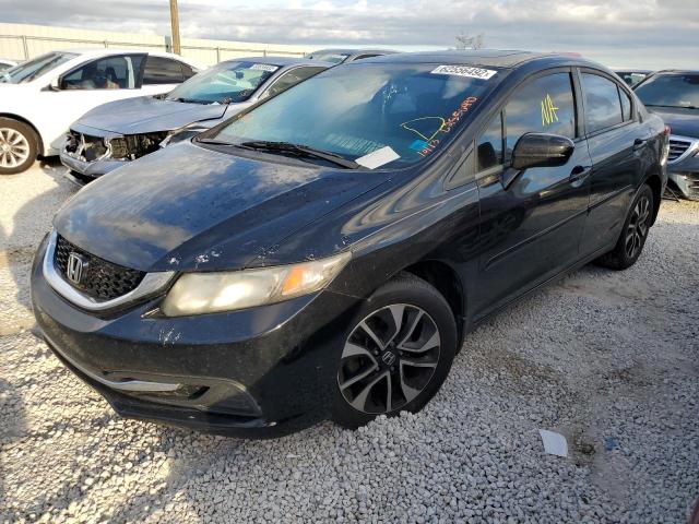 Photo 2 from auction – 2014 HONDA CIVIC EX with VIN 19XFB2F80EE040719