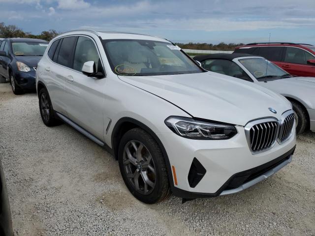 BMW X3 SDRIVE3 2022 with VIN 5UX43DP06N9N08187 - Photo from auction