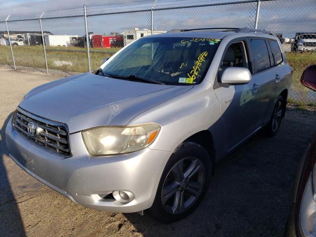 Photo 2 from auction – 2008 TOYOTA HIGHLANDER with VIN JTEES43A382093023