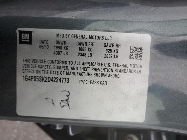 Photo 10 from auction – 2013 BUICK VERANO with VIN 1G4PS5SK2D4224773