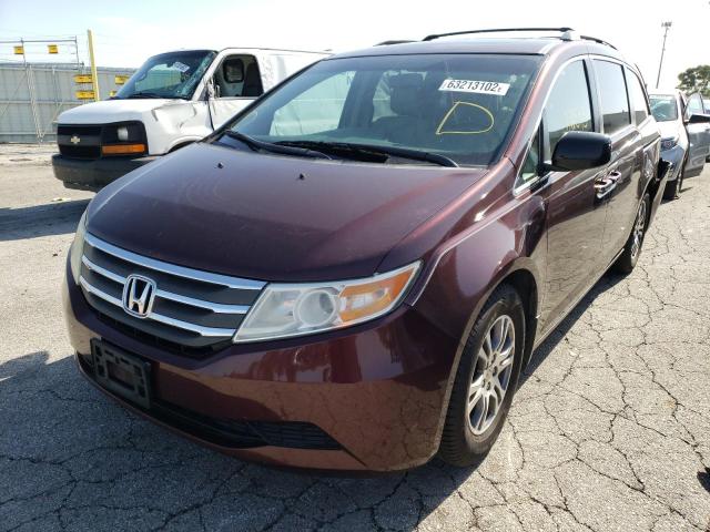 Photo 2 from auction – 2011 HONDA ODYSSEY EX with VIN 5FNRL5H6XBB074552