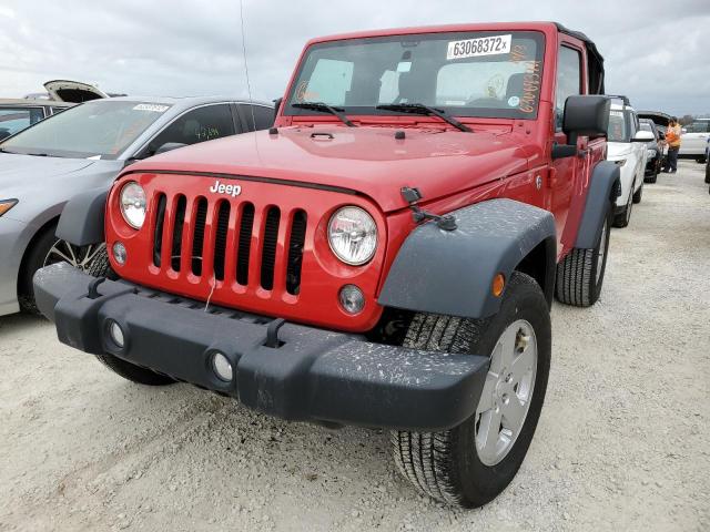 Photo 2 from auction – 2014 JEEP WRANGLER S with VIN 1C4AJWAG5EL297787