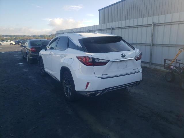 Photo 3 from auction – 2017 LEXUS RX 350 BAS with VIN 2T2ZZMCA5HC052472