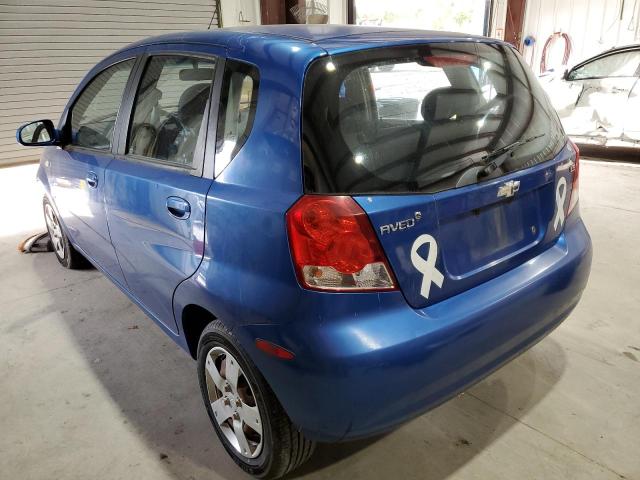 Photo 3 from auction – 2008 CHEVROLET AVEO BASE with VIN KL1TD66638B086105