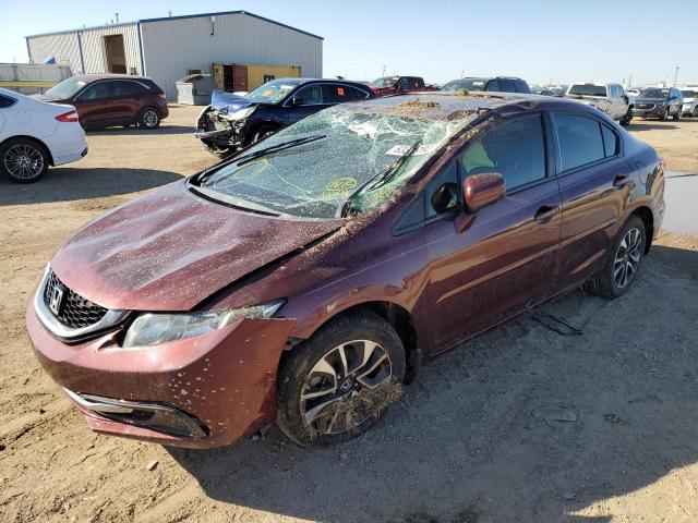 Zdjęcie 2 z aukcji – 2015 HONDA CIVIC EX z VIN 19XFB2F87FE043912