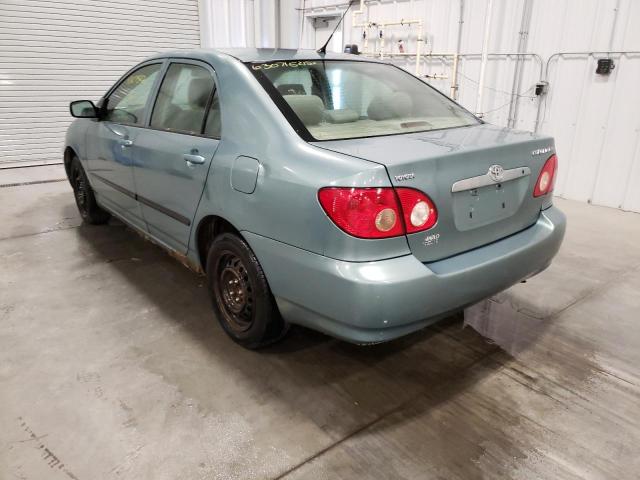 Photo 3 from auction – 2005 TOYOTA COROLLA CE with VIN 2T1BR32E05C447739