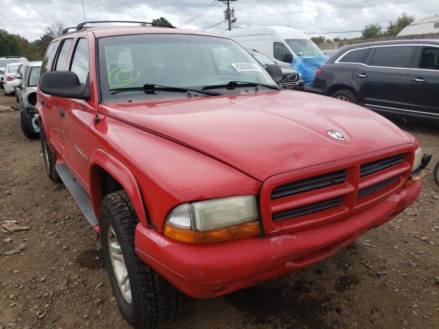DODGE DURANGO 2001 with VIN 1B4HS28N71F522323 - Photo from auction