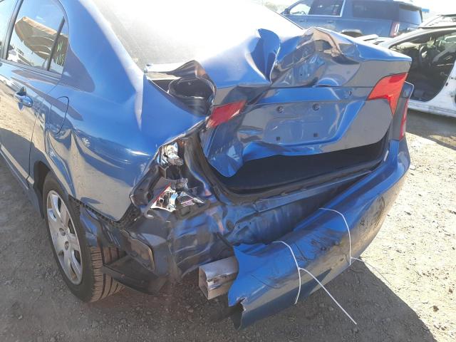 Photo 9 from auction – 2007 HONDA CIVIC LX with VIN 1HGFA16587L128111