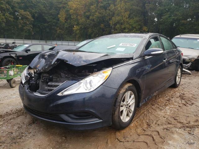 Photo 2 from auction – 2014 HYUNDAI SONATA GLS with VIN 5NPEB4AC8EH934093