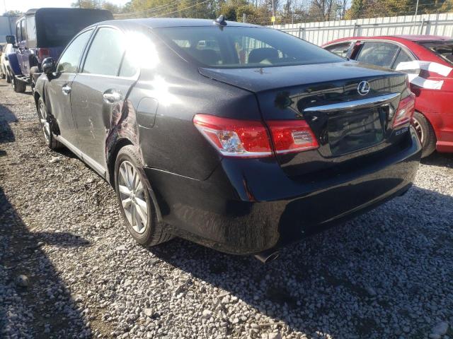Photo 3 from auction – 2012 LEXUS ES 350 with VIN JTHBK1EG0C2509379