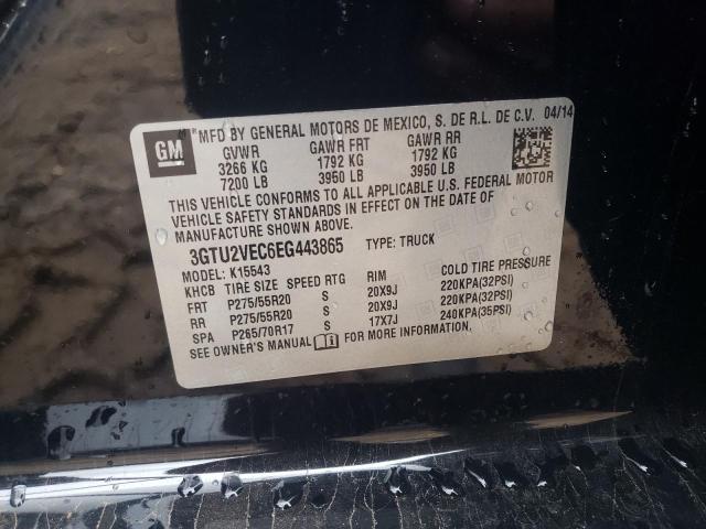 Photo 10 from auction – 2014 GMC SIERRA K15 with VIN 3GTU2VEC6EG443865
