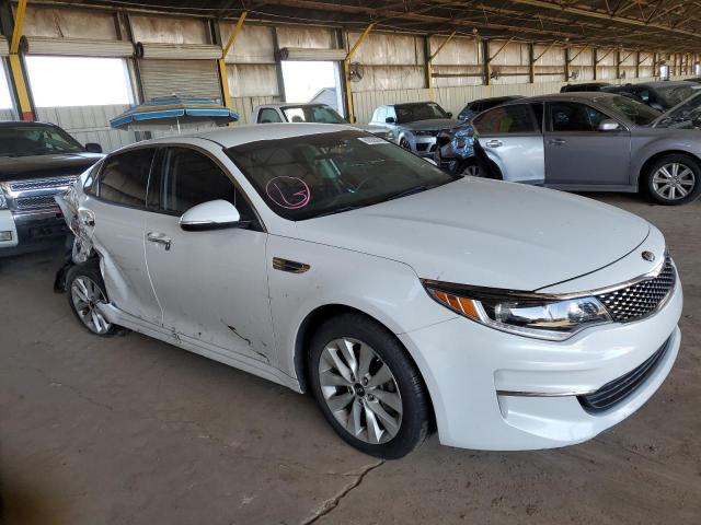 KIA OPTIMA EX 2016 with VIN 5XXGU4L31GG090025 - Photo from auction