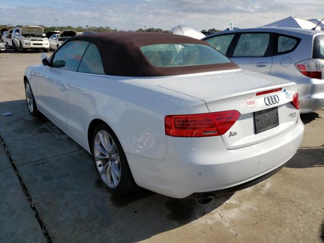 Photo 3 from auction – 2014 AUDI A5 PREMIUM with VIN WAULFAFHXEN013635