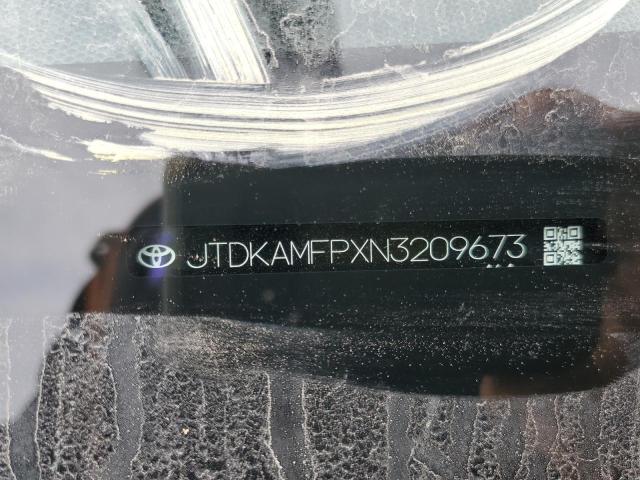 Photo 10 from auction – 2022 TOYOTA PRIUS PRIM with VIN JTDKAMFPXN3209673