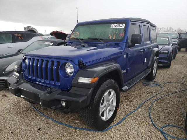 Photo 2 from auction – 2018 JEEP WRANGLER U with VIN 1C4HJXDG7JW304943