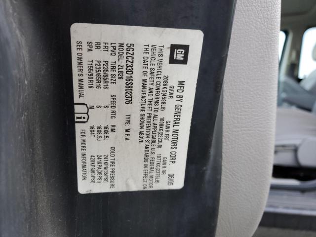 Photo 10 from auction – 2006 SATURN VUE with VIN 5GZCZ33D16S802376