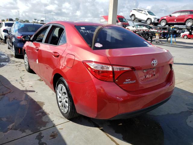Photo 3 from auction – 2018 TOYOTA COROLLA L with VIN 5YFBURHEXJP765354