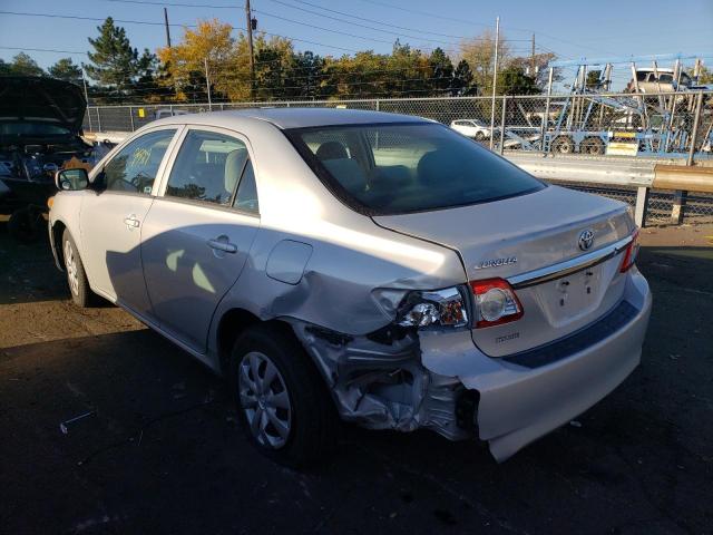 Photo 3 from auction – 2013 TOYOTA COROLLA BA with VIN 2T1BU4EE9DC996483