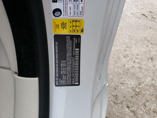 Photo 10 from auction – 2012 BMW 650 XI with VIN WBALZ5C53CDX64751