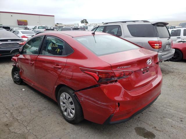 Photo 3 from auction – 2021 HYUNDAI ACCENT SE with VIN 3KPC24A68ME148962