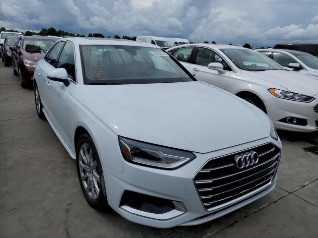AUDI A4 PREMIUM 2020 with VIN WAUGMAF46LN011477 - Photo from auction