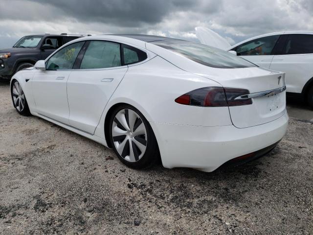 Photo 3 from auction – 2021 TESLA MODEL S with VIN 5YJSA1E25MF425940