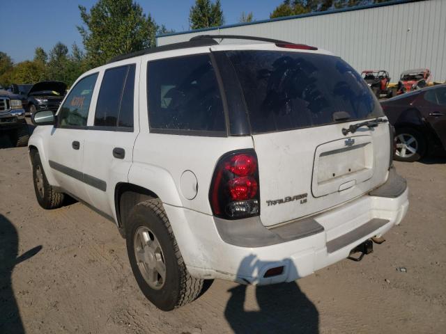 Photo 3 from auction – 2005 CHEVROLET TRAILBLAZE with VIN 1GNDT13S652261289