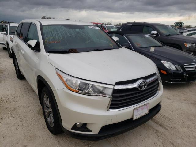 TOYOTA HIGHLANDER 2014 with VIN 5TDBKRFH4ES046200 - Photo from auction