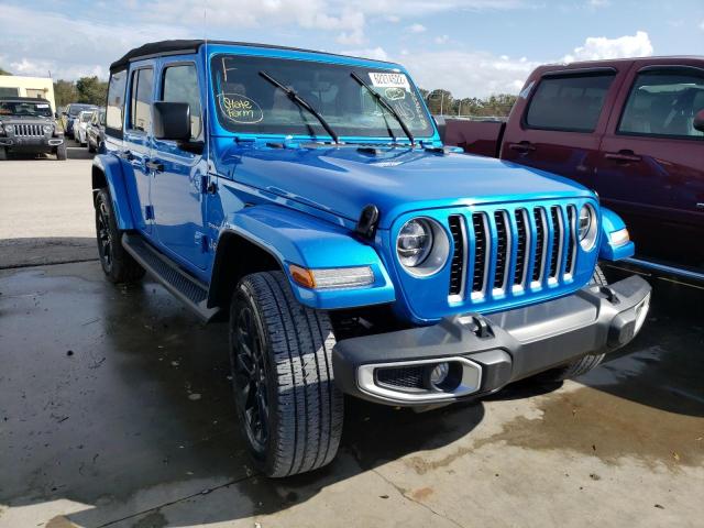JEEP WRANGLER U 2021 with VIN 1C4JJXP6XMW854341 - Photo from auction