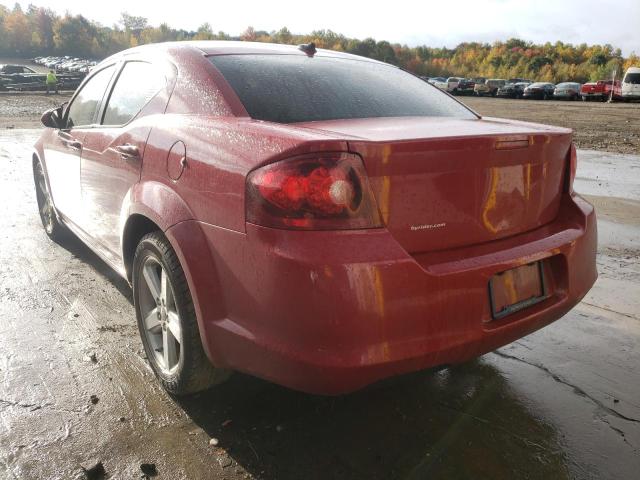 Photo 3 from auction – 2012 DODGE AVENGER SX with VIN 1C3CDZCB2CN122826