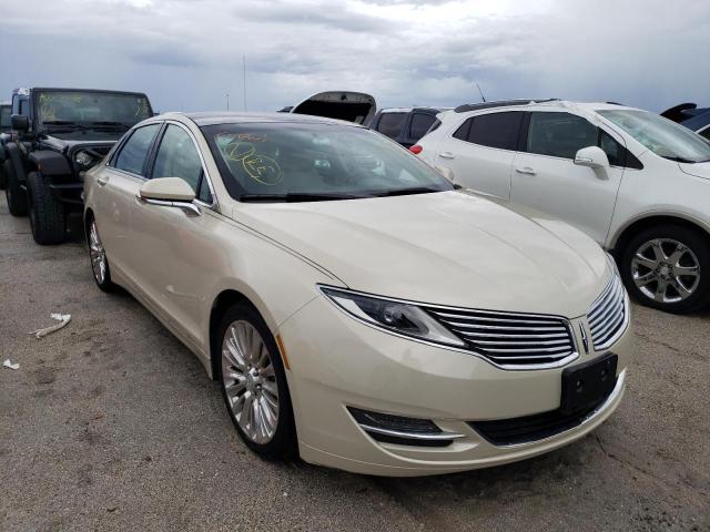 LINCOLN MKZ 2016 with VIN 3LN6L2G92GR624504 - Photo from auction