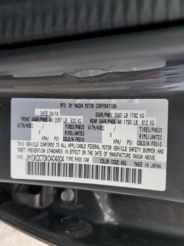 Photo 10 from auction – 2019 MAZDA CX-3 TOURI with VIN JM1DKDC70K0404804