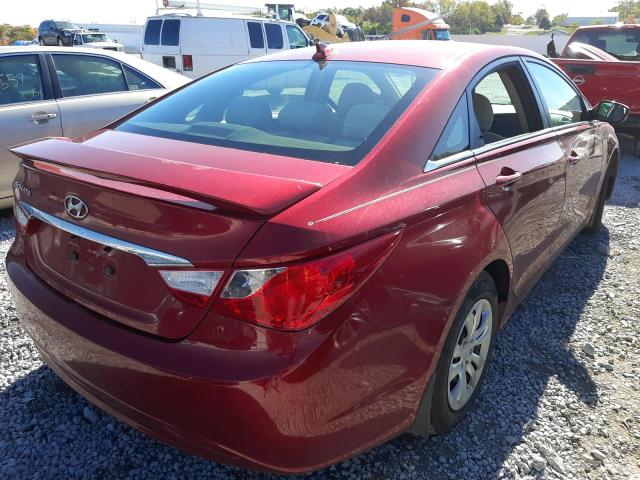 Photo 4 from auction – 2012 HYUNDAI SONATA GLS with VIN 5NPEB4AC8CH489464