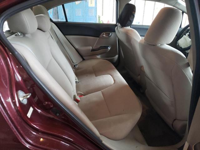Photo 6 from auction – 2012 HONDA CIVIC LX with VIN 19XFB2F54CE380796