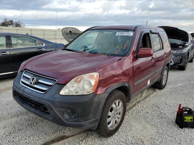 Photo 2 from auction – 2006 HONDA CR-V EX with VIN SHSRD78866U429130
