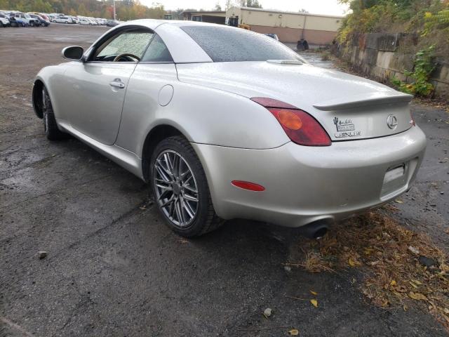 Photo 3 from auction – 2003 LEXUS SC 430 with VIN JTHFN48Y330048205