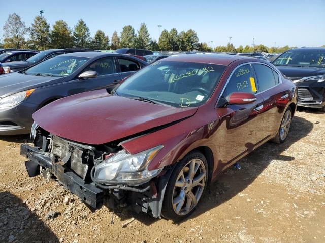 Photo 2 from auction – 2012 NISSAN MAXIMA S with VIN 1N4AA5AP9CC815655